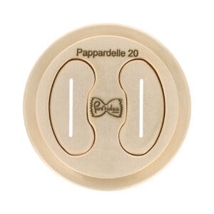 Filière en bronze Pappardelle 20mm compatible avec Häussler PN100, Häussler Emma et Bottene LilloDue