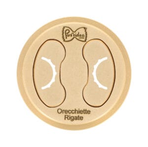 Filière en bronze assemblée Orecchiette Rigate Striée 15mm compatible avec Monferrina 59 et Monferrina Dolly