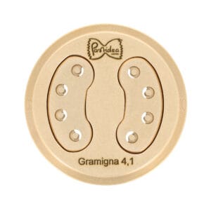 Filière en bronze assemblée Gramigna Curvetti 4.1mm compatible avec Monferrina 59 et Monferrina Dolly