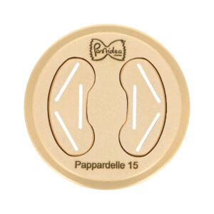 Filière en bronze assemblée Pappardelle 15mm compatible avec Monferrina 59 et Monferrina Dolly