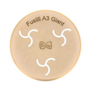 Filière en bronze assemblée Fusilli A3 Géants compatible avec Monferrina 59 et Monferrina Dolly