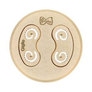 Filière en bronze Fleur de lys striée compatible avec Bottene PM35 et Bottene Inver 3