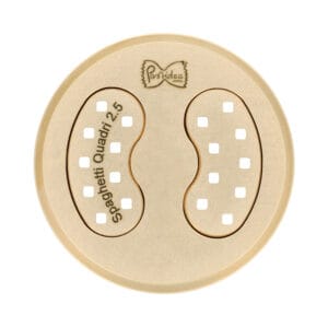 Filière en bronze Spaghetti Quadri Chitarra 2.5x2.5mm compatible avec Bottene PM35 et Bottene Inver 3