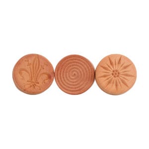 Set 3 stampi per Corzetti base, giglio e stella alpina