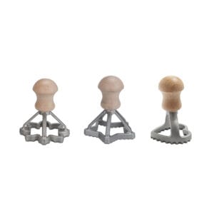 Set de 3 emporte-pièces tournesol, étoile et cœur