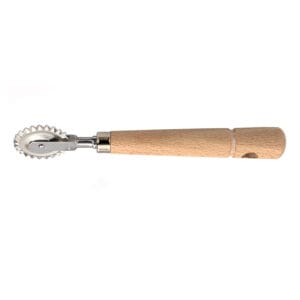 Roulette à pâte droite en aluminium