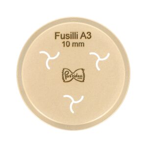 Bronze die Fusilli A3 10mm 0,85mm for La Fattorina, Fimar MPF 1.5, Arcobaleno AEX10, GGMGastro NMF5, Bartscher