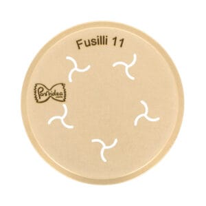 Trafila assemblata in bronzo Fusilli 3P 11mm compatibile con La Fattorina VIP2, VIP4, Fimar MPF 2.5, MPF 4, PF25E, PF40E