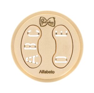 alfabeto pasta die