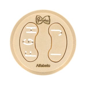 Matrize aus Bronze Alphabet Buchstaben F-G-H-I-J für La Fattorina, Fimar MPF 1.5, Arcobaleno AEX10, GGMGastro NMF5, Bartscher