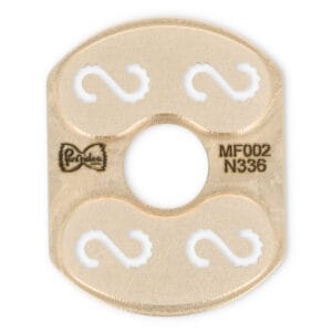 Inserto per la pasta [tipo 2] Trecce Rigate 12mm