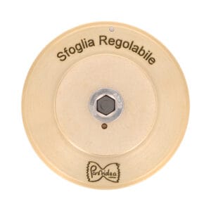 Trafila assemblata in bronzo Sfoglia Regolabile compatibile con La Fattorina VIP2, VIP4, Fimar MPF 2.5, MPF 4, PF25E, PF40E