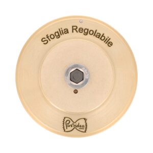 Trafila assemblata in bronzo Sfoglia Regolabile compatibile con La Fattorina VIP2, VIP4, Fimar MPF 2.5, MPF 4, PF25E, PF40E