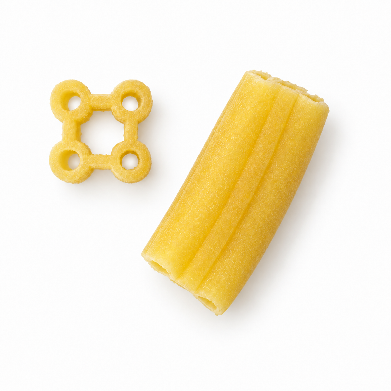 Five circles pasta die