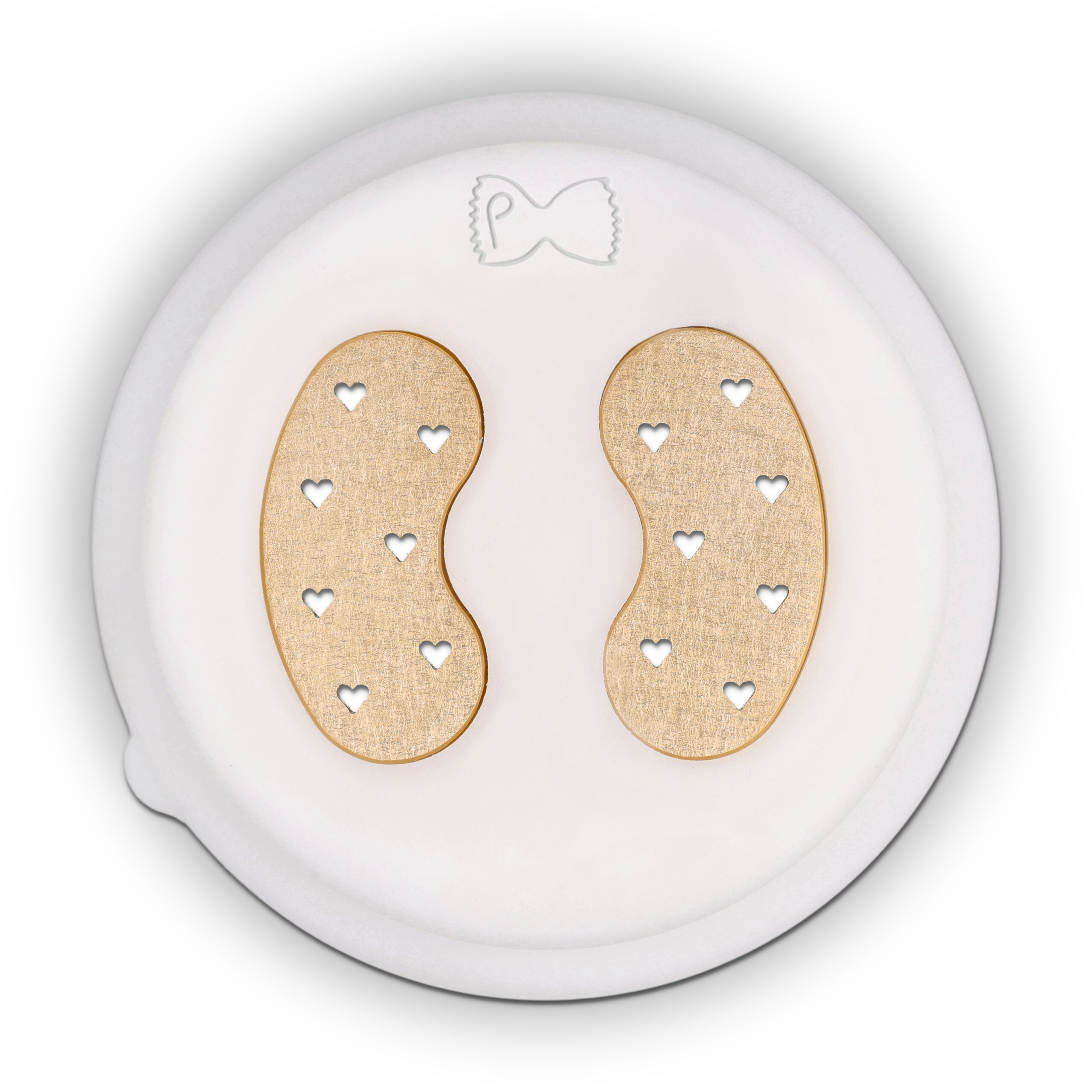 Trafila in bronzo e POM Spaghetti Cuoricini per Philips Pasta Maker Avance e Serie 7000