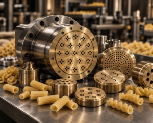 Industrial pasta extrusion dies