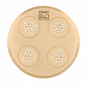 Trafila in bronzo Cuore compatibile con Avancini TR110, Sela TR110 e La Pastaia TR110
