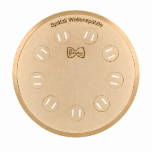 Bronzematrize Spätzli Wellenspätzle kompatibel mit Avancini TR110, Sela TR110 e La Pastaia TR110