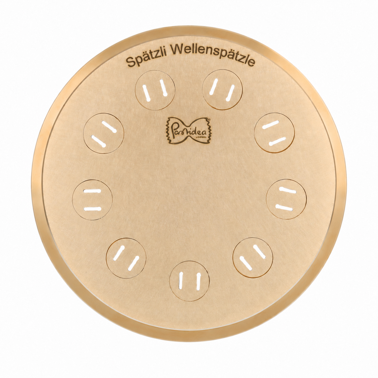 Trafila in bronzo Spätzli Wellenspätzle compatibile con Avancini TR110, Sela TR110 e La Pastaia TR110